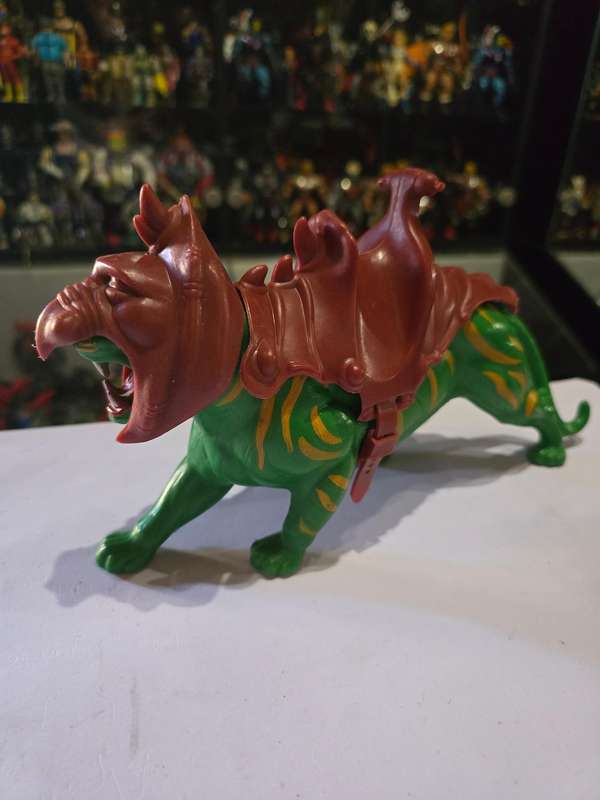 1981 Complete Battle Cat of He-Man Masters of the Universe #33 (MOTU) Vintage Figure