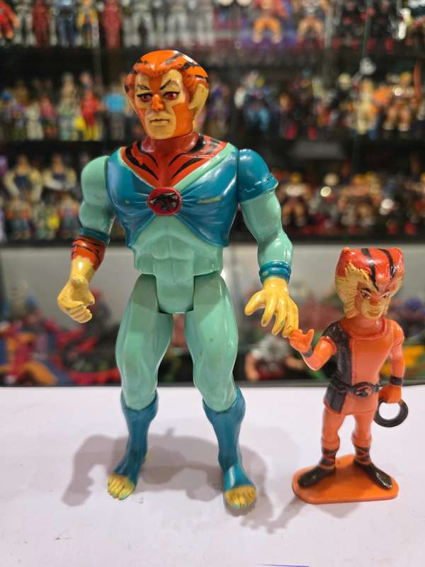 Thundercats 1986 Tygra With PVC Wilykat Vintage Figure 33