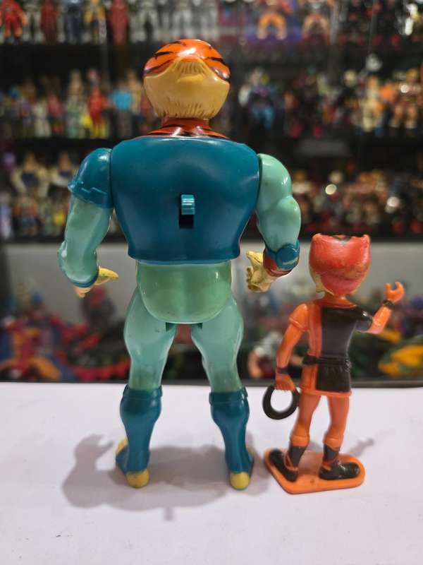 Thundercats 1986 Tygra With PVC Wilykat Vintage Figure 33