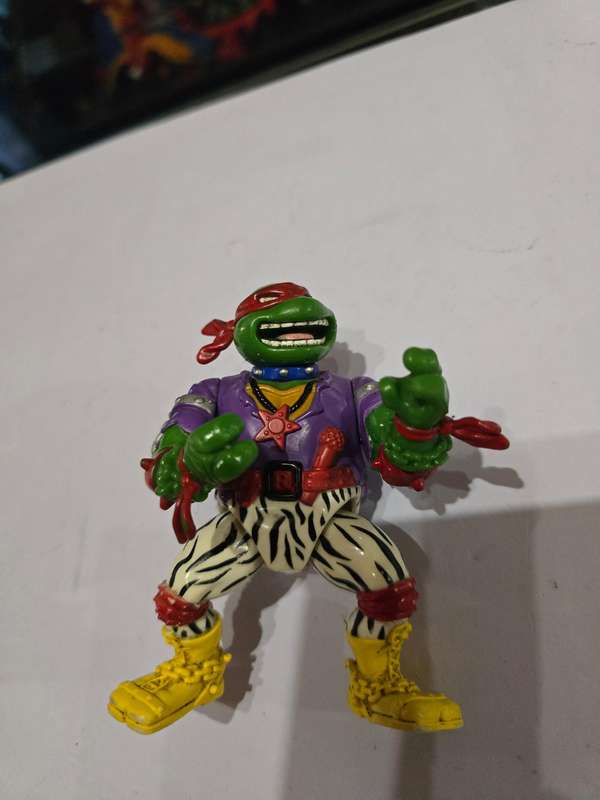 1991 Heavy Metal Raph Vintage Figure Teenage Mutant Ninja Turtles #33