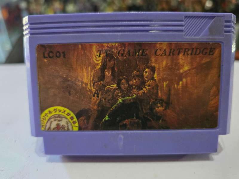 Vintage Tv Game Cartridge Famicom The Goonies