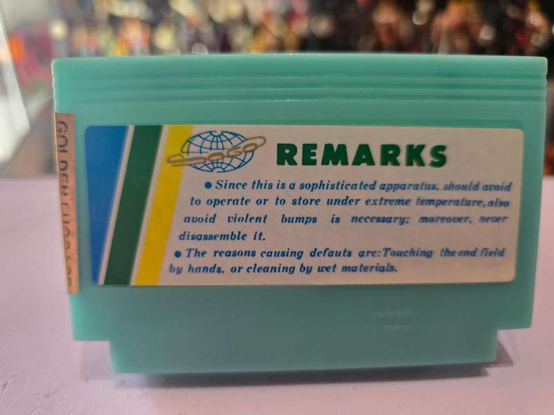 Vintage Tv Game Cartridge Famicom Gladiators