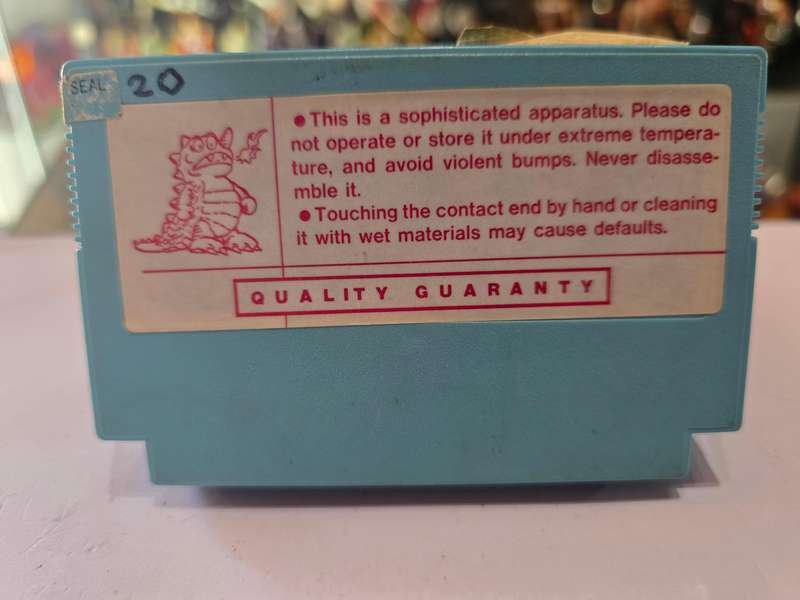 Vintage Tv Game Cartridge Famicom Excite Bike