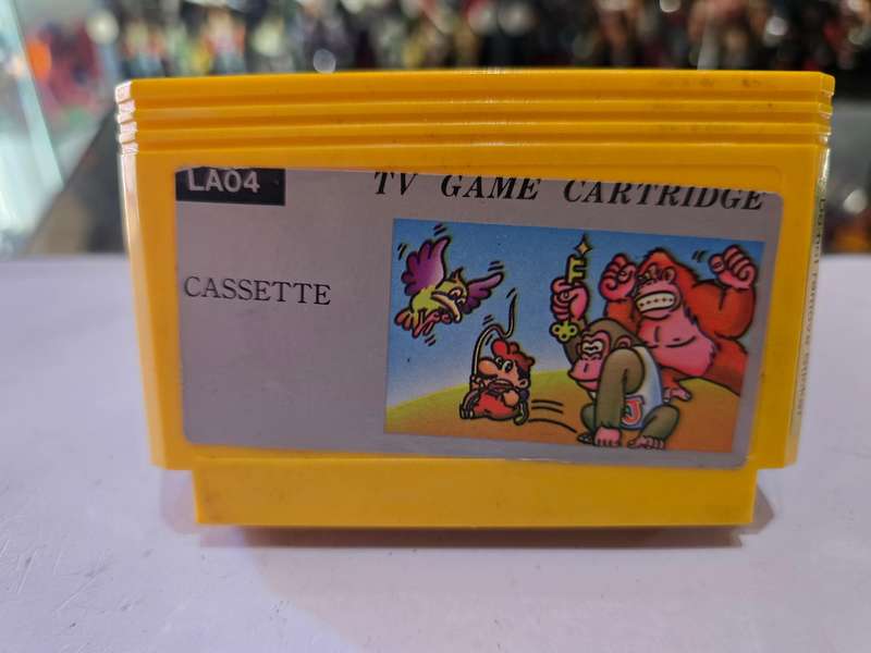 Vintage Tv Game Cartridge Famicom Donkey Kong Jr