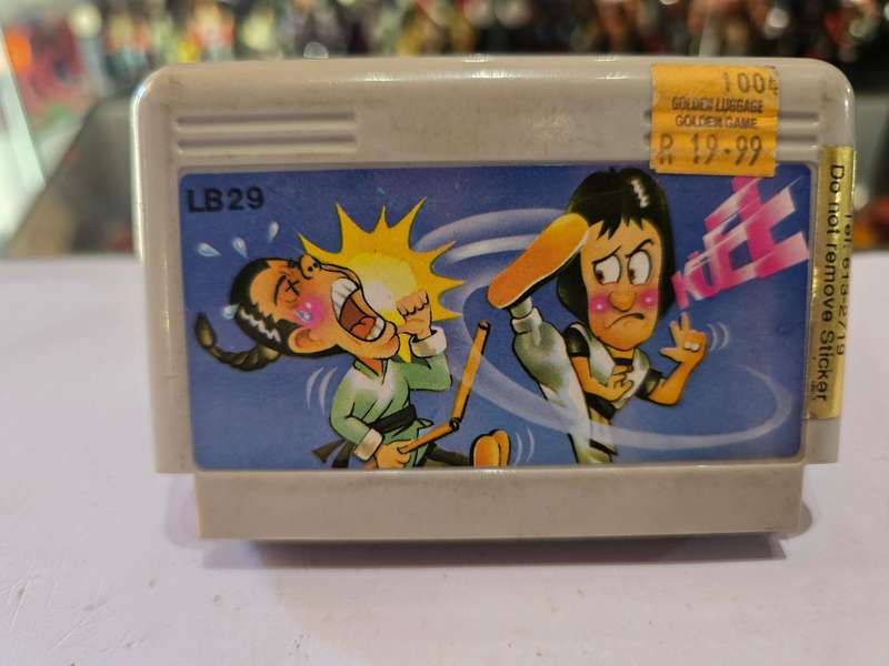Vintage Tv Game Cartridge Famicom Spartan X