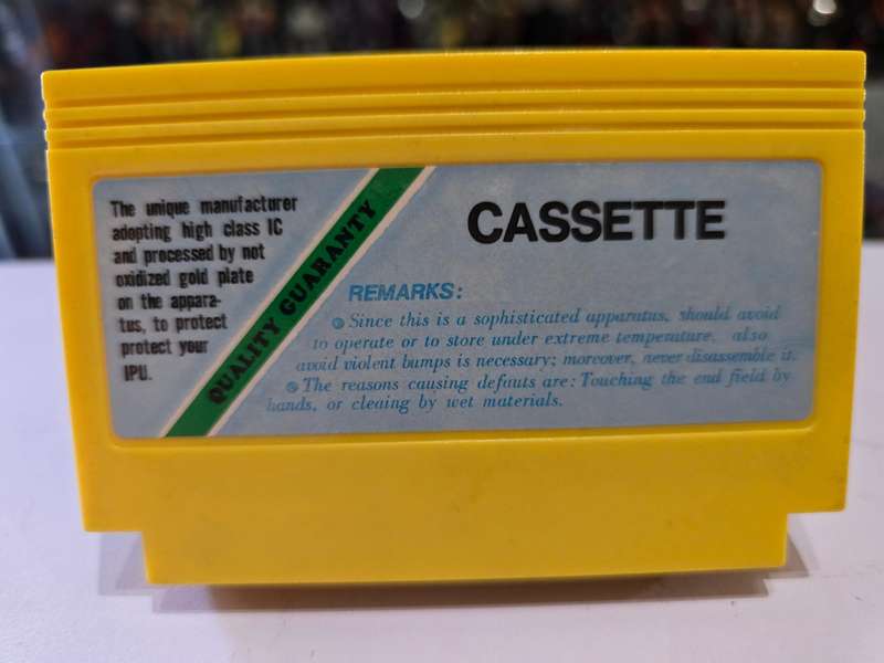 Vintage Tv Game Cartridge Famicom Chase H.Q