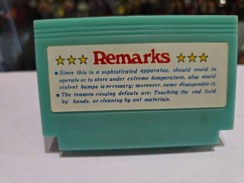 Vintage Tv Game Cartridge Famicom Aces Iron Eagle III
