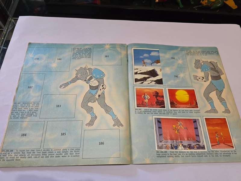 1986 Thundercats Panini Sticker Album 91/264 STICKERS PRESENT Vintage Figure