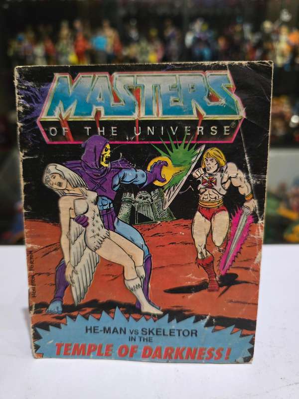 1983 Mini Comic Temple of Darkness of He-Man-Masters of the Universe (MOTU)
