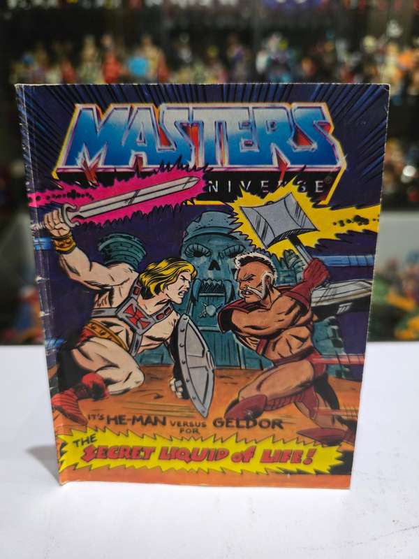 1983 Mini Comic The Secret Liquid Of Life of He-Man-Masters of the Universe (MOTU)