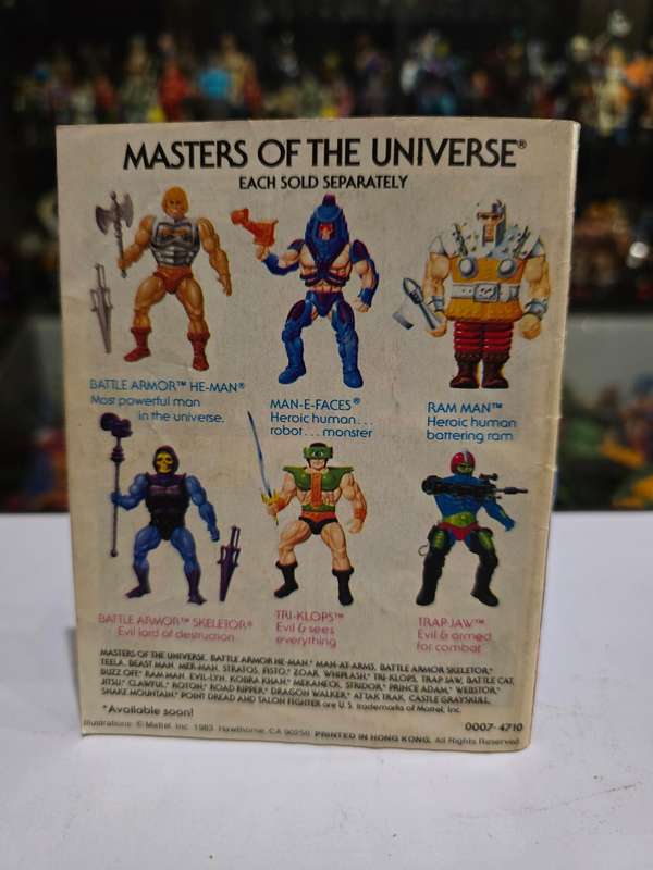 1983 Mini Comic The Secret Liquid Of Life of He-Man-Masters of the Universe (MOTU)