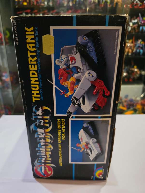 Thundercats 1985 Complete Thundertank With Box Vintage Figure