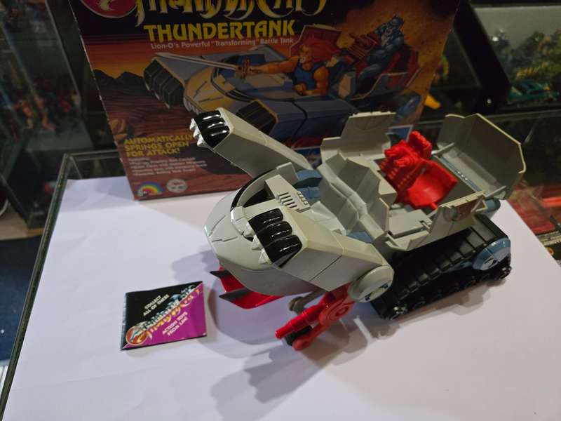 Thundercats 1985 Complete Thundertank With Box Vintage Figure
