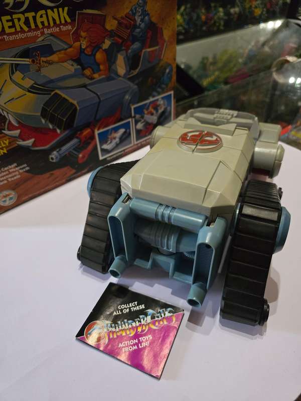 Thundercats 1985 Complete Thundertank With Box Vintage Figure