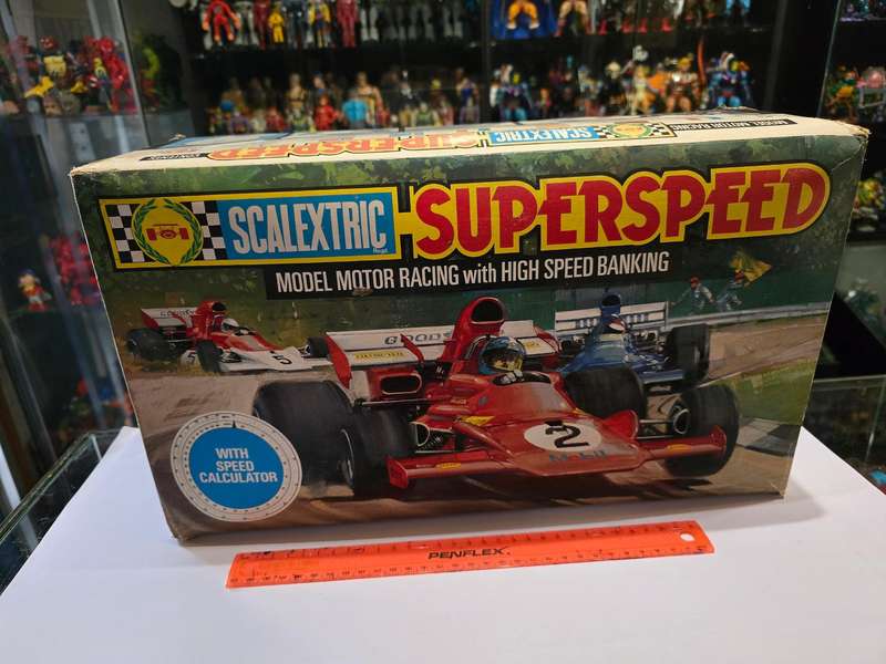 1980`s Boxed Vintage Superspeed Scalextric Set
