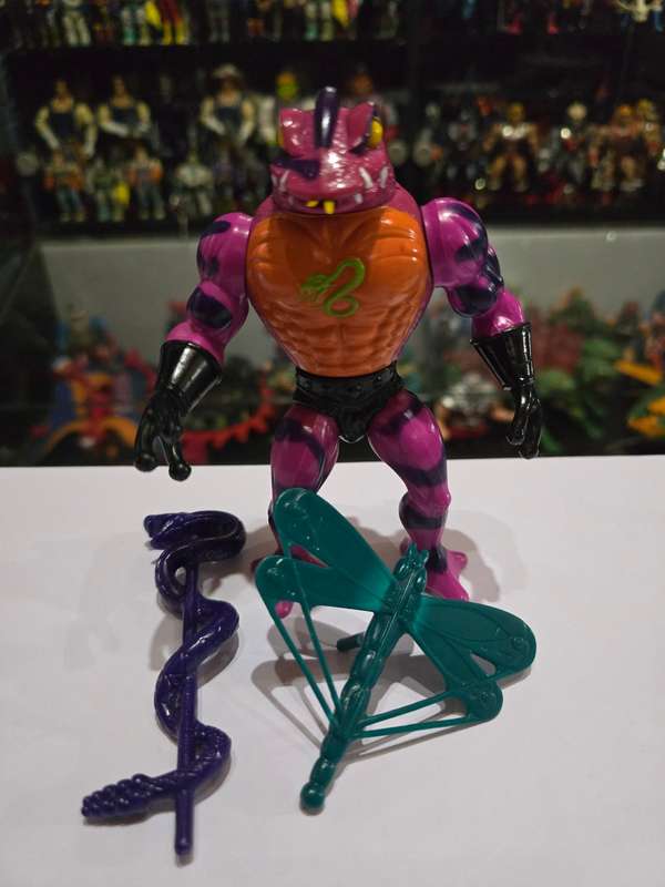 1986 Complete Tung Lashor of He-Man-Masters of the Universe #72 (MOTU) Vintage Figure