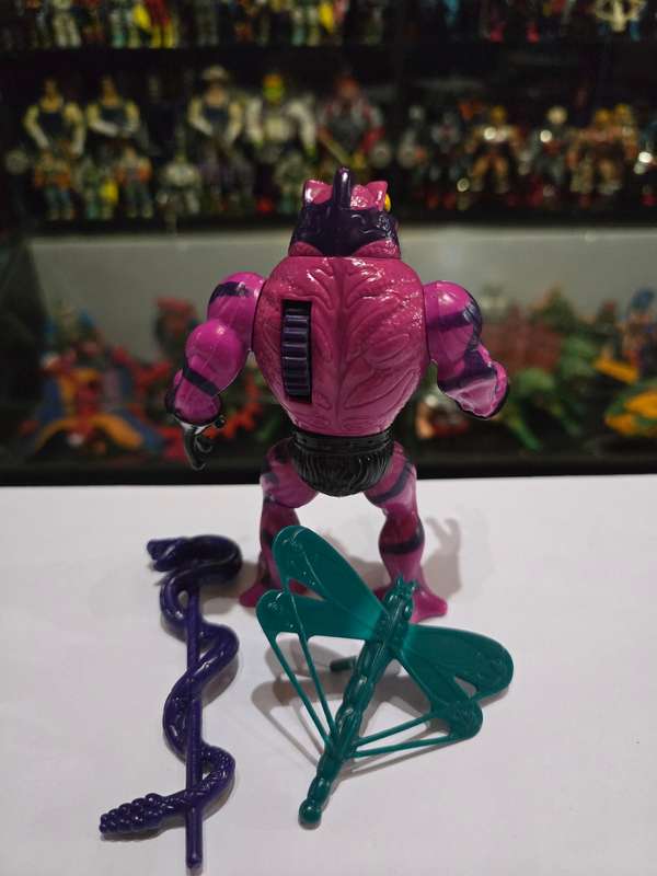 1986 Complete Tung Lashor of He-Man-Masters of the Universe #72 (MOTU) Vintage Figure