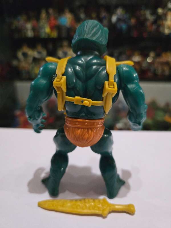 1982 Complete Mer-Man of He-Man-Masters of the Universe 72 (MOTU) Vintage Figure