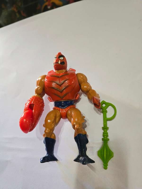 1984 Complete Clawful of He-Man-Masters of the Universe 72 (MOTU) Vintage Figure