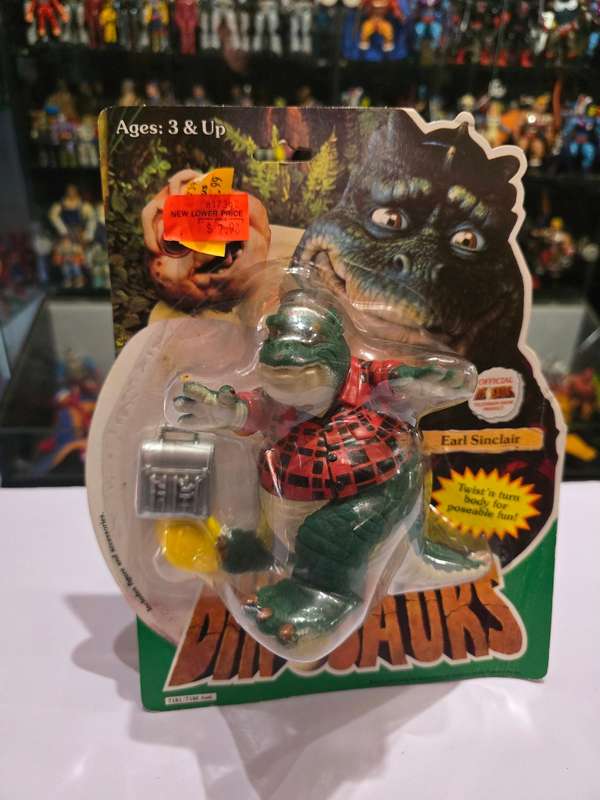 MOC 1991 DINOSAURS Earl Sinclair`Vintage Figure