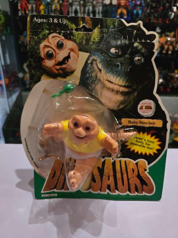 MOC 1991 DINOSAURS Baby Sinclair`Vintage Figure