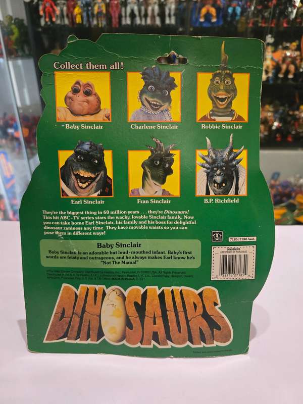 MOC 1991 DINOSAURS Baby Sinclair`Vintage Figure