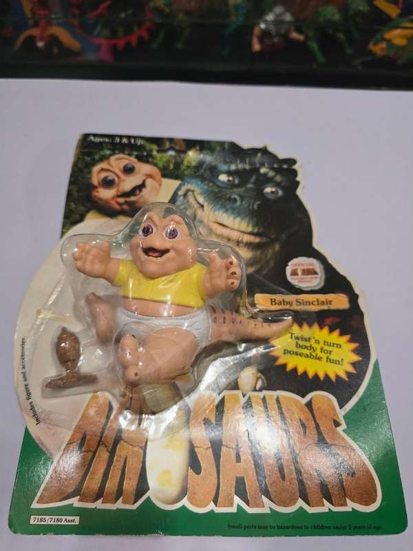 MOC 1991 DINOSAURS Baby Sinclair`Vintage Figure