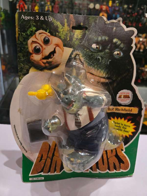 MOC 1991 DINOSAURS B.P Richfield`Vintage Figure