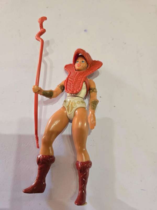 1982 Teela of He-Man-Masters of the Universe 79 (MOTU) Vintage Figure