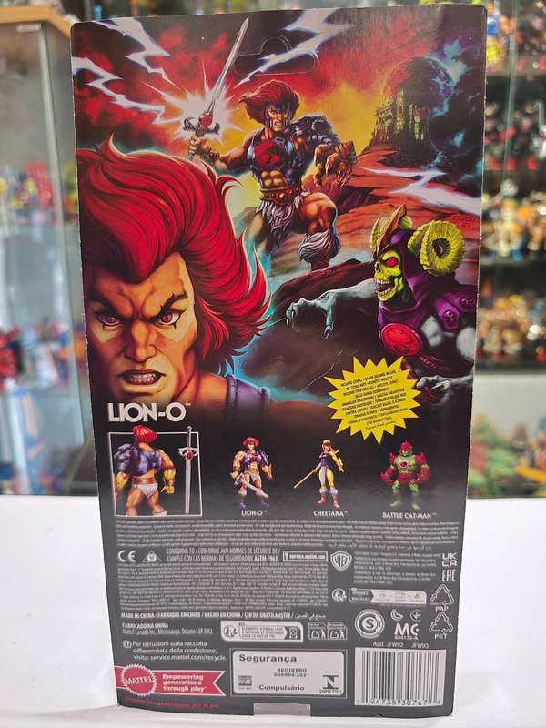 Masters Of The Universe (Motu) Origins X Thundercats Lion-O Figure Moc