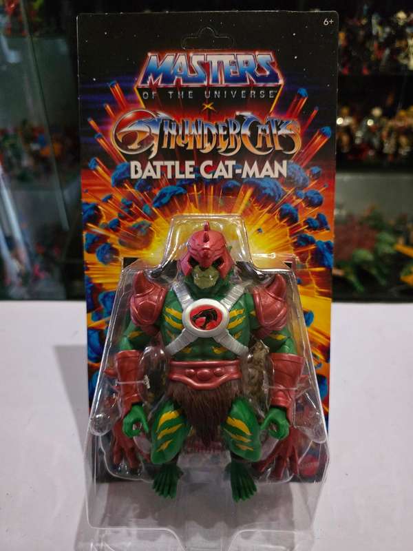 Masters Of The Universe (Motu) Origins X Thundercats Battle Cat-Man Figure Moc