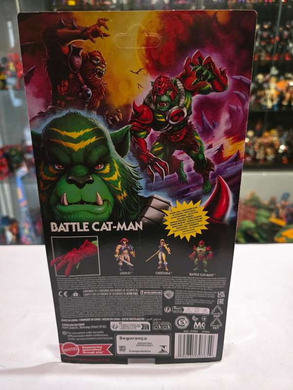 Masters Of The Universe (Motu) Origins X Thundercats Battle Cat-Man Figure Moc