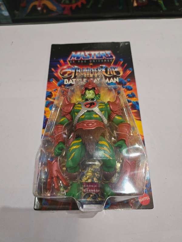 Masters Of The Universe (Motu) Origins X Thundercats Battle Cat-Man Figure Moc