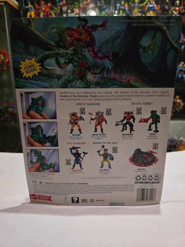 Masters Of The Universe (Motu) Origins Leech Figure Moc
