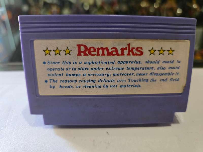 Vintage Tv Game Cartridge Famicom Olympics
