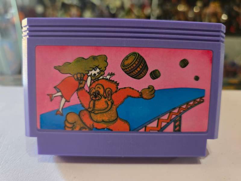 Vintage Tv Game Cartridge Famicom Donkey Kong Jr