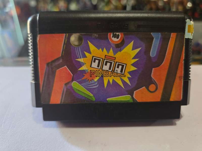 Vintage Tv Game Cartridge Famicom Pinball