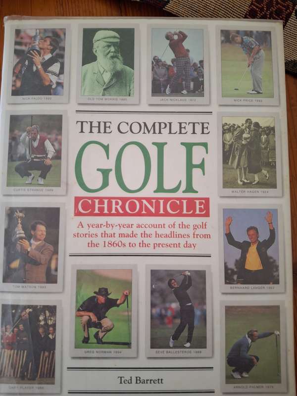 THE COMPLETE GOLF CHRONICLE, Ted Barrett
