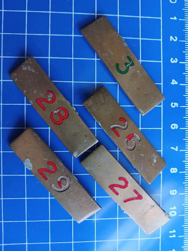 SADF - SA MILITARY - OLD NUMBERS - LOT (NO PINS)