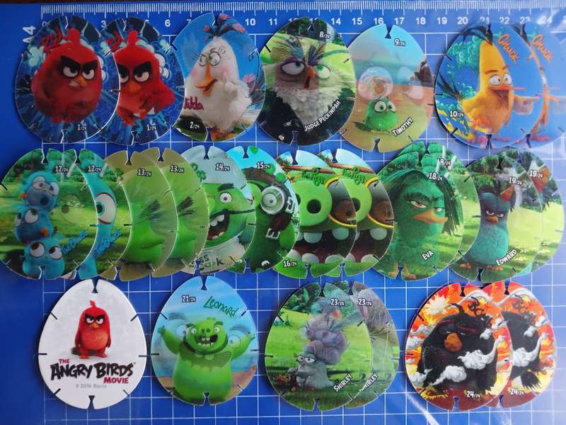 THE ANGRY BIRDS TOKENS LOT