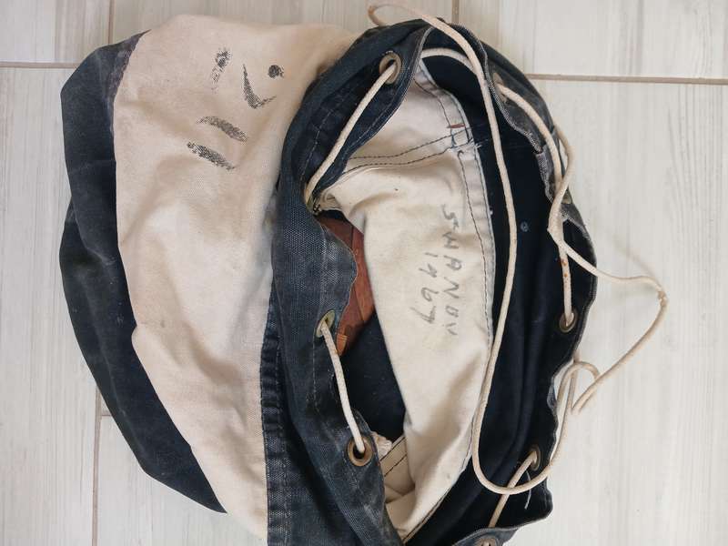 Vintage Rugby Bucket Bag 1960's NATAL RUGBY