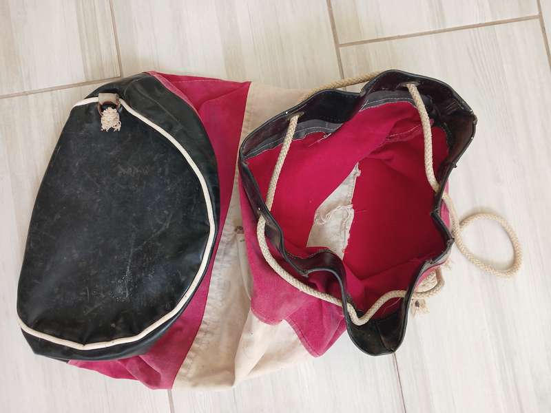 Vintage Rugby Bucket Bag 1960's