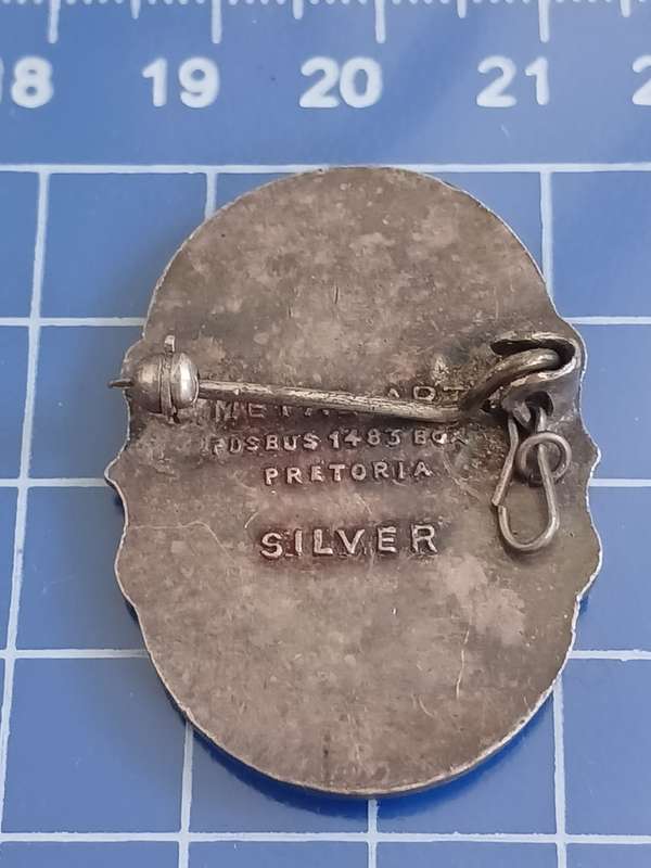 Silver Pin - S.C.V.S. / S.C.S.N