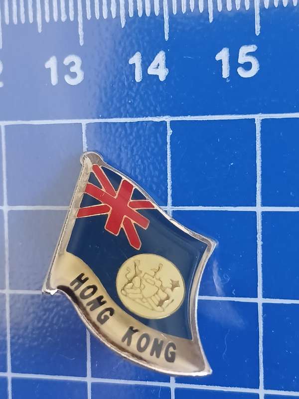 Flag Pin - Hong Kong