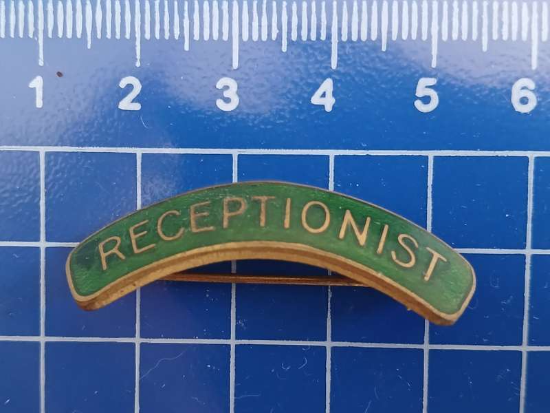 Receptions Badge