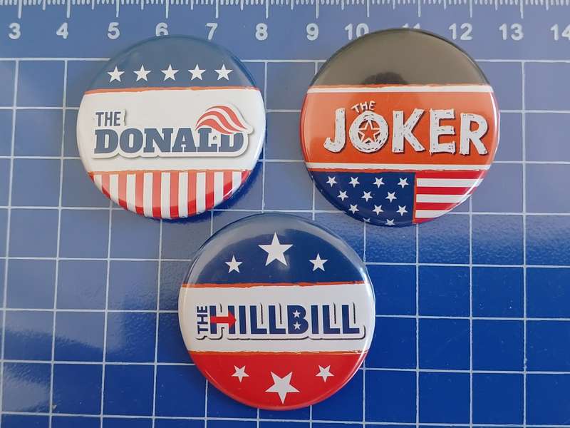 USA Politics - Badges Lot