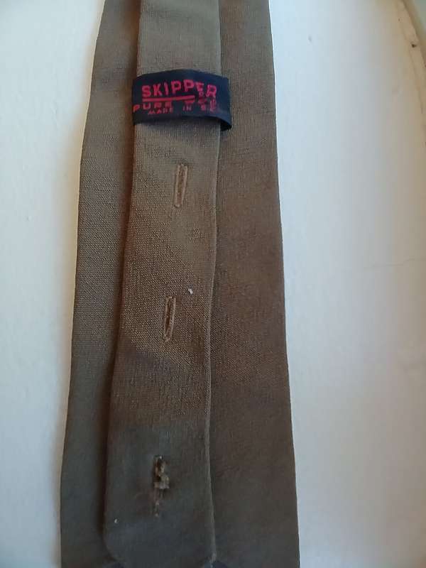 SADF - SA Military Tie Brown