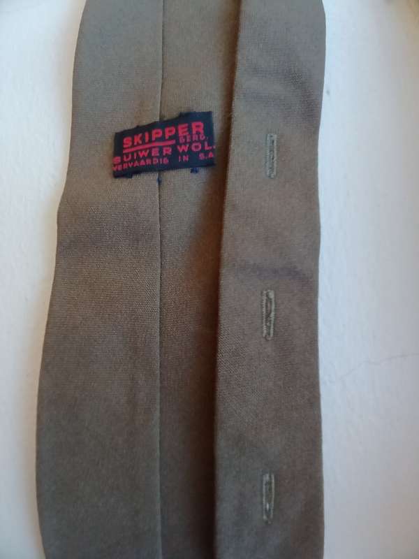 SADF - SA Military Tie Brown
