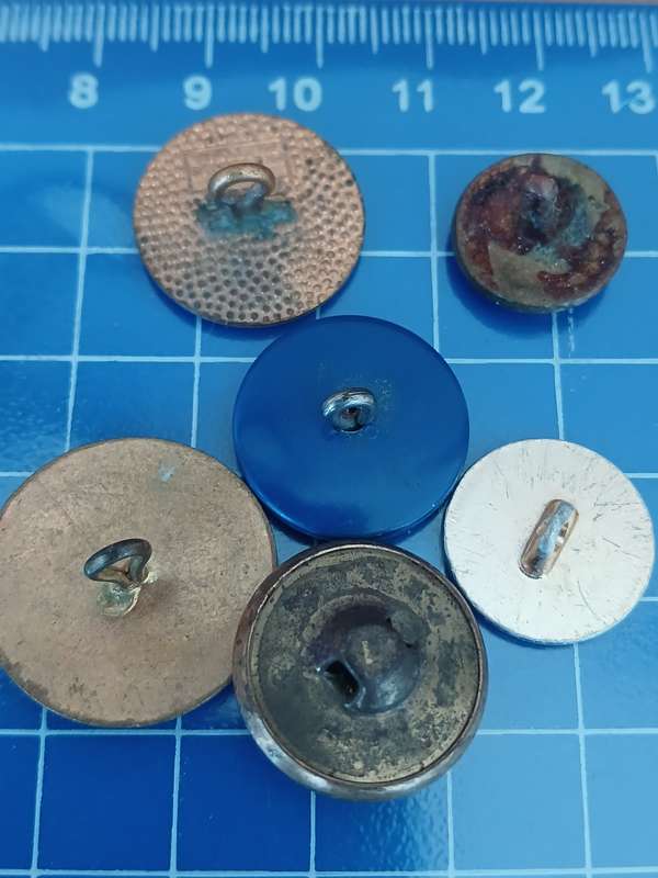 Military Button - Mix Lot