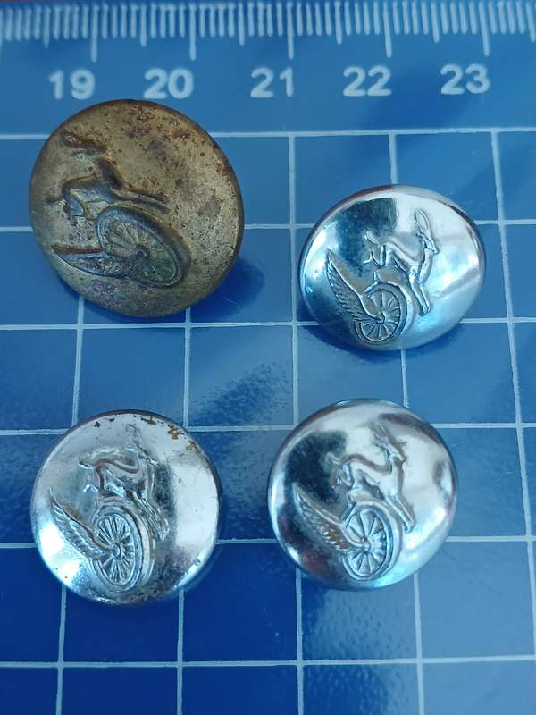 SA Railway Button - Lot
